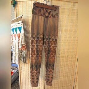 Artisan made leggings ethically sourced ecopoly (recycled poly)